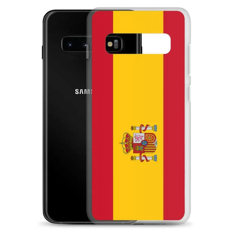 Coque téléphone drapeau de l’espagne - pixelforma