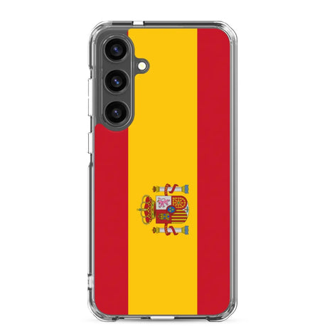 Coque téléphone drapeau de l’espagne - pixelforma