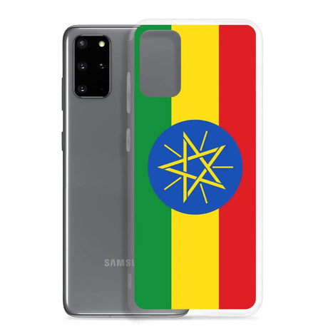 Coque téléphone drapeau de l’éthiopie - pixelforma
