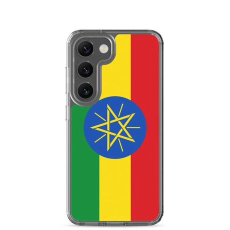 Coque téléphone drapeau de l’éthiopie - pixelforma