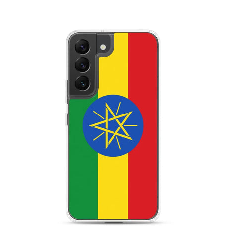 Coque téléphone drapeau de l’éthiopie - pixelforma