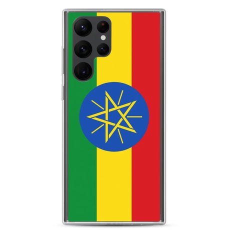 Coque téléphone drapeau de l’éthiopie - pixelforma