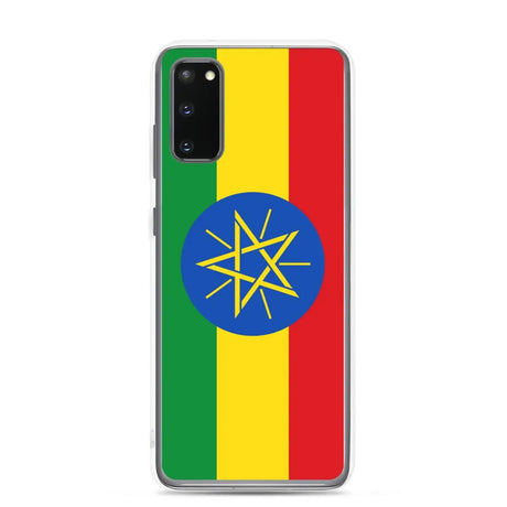 Coque téléphone drapeau de l’éthiopie - pixelforma