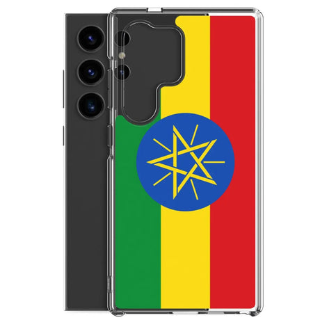 Coque téléphone drapeau de l’éthiopie - pixelforma