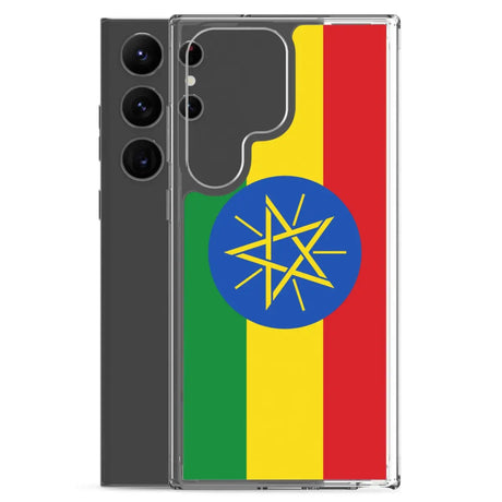 Coque téléphone drapeau de l’éthiopie - pixelforma