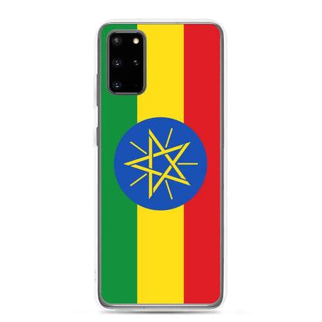 Coque téléphone drapeau de l’éthiopie - pixelforma