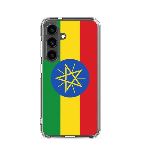 Coque téléphone drapeau de l’éthiopie - pixelforma