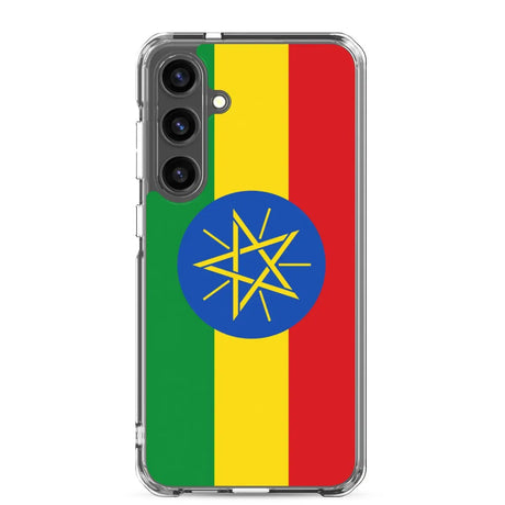 Coque téléphone drapeau de l’éthiopie - pixelforma