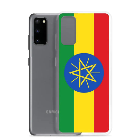 Coque téléphone drapeau de l’éthiopie - pixelforma