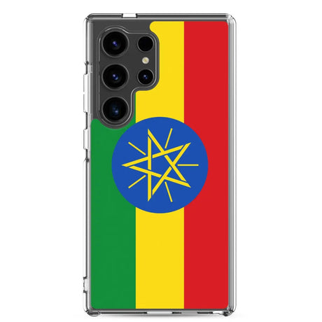 Coque téléphone drapeau de l’éthiopie - pixelforma