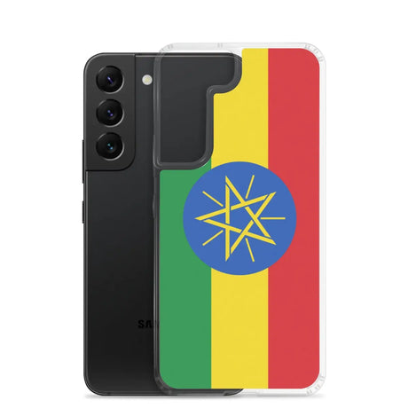 Coque téléphone drapeau de l’éthiopie - pixelforma