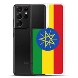 Coque Téléphone Drapeau de l'Éthiopie - Pixelforma 