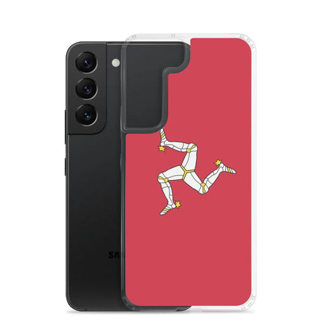 Coque téléphone drapeau de l’île de man - pixelforma