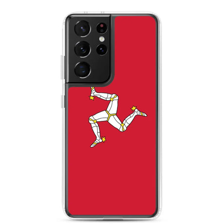 Coque téléphone drapeau de l’île de man - pixelforma