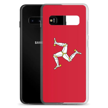 Coque téléphone drapeau de l’île de man - pixelforma