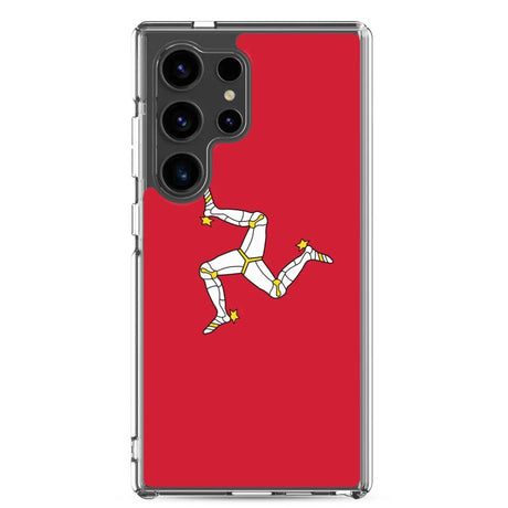 Coque téléphone drapeau de l’île de man - pixelforma