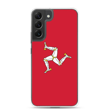 Coque téléphone drapeau de l’île de man - pixelforma