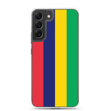 Coque téléphone drapeau de l’île maurice - pixelforma