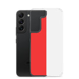 Coque téléphone drapeau de l’indonésie - pixelforma