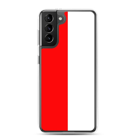 Coque téléphone drapeau de l’indonésie - pixelforma