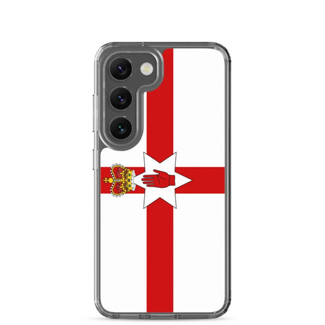 Coque téléphone drapeau de l’irlande du nord - pixelforma