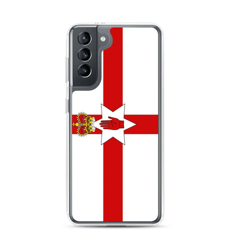 Coque téléphone drapeau de l’irlande du nord - pixelforma