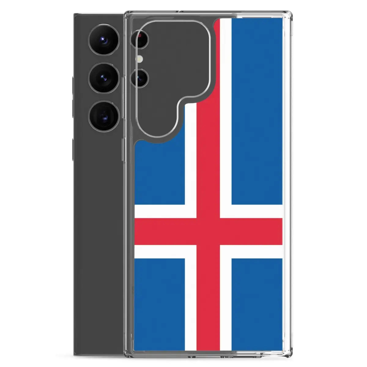 Coque Téléphone Drapeau de l'Islande - Pixelforma 