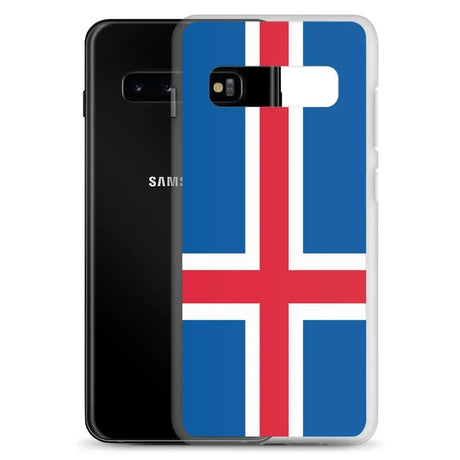 Coque Téléphone Drapeau de l'Islande - Pixelforma 