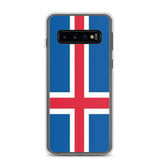 Coque Téléphone Drapeau de l'Islande - Pixelforma 