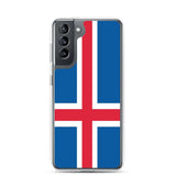 Coque Téléphone Drapeau de l'Islande - Pixelforma 