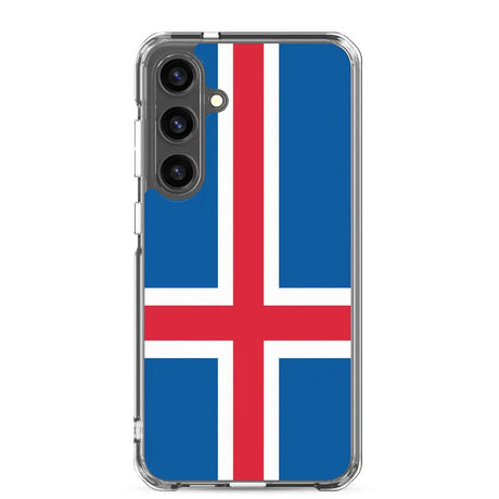 Coque Téléphone Drapeau de l'Islande - Pixelforma 