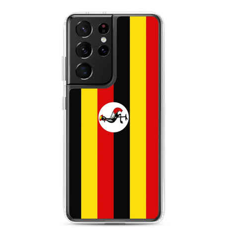 Coque téléphone drapeau de l’ouganda - pixelforma