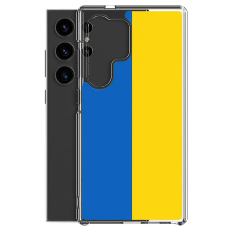 Coque téléphone drapeau de l’ukraine - pixelforma