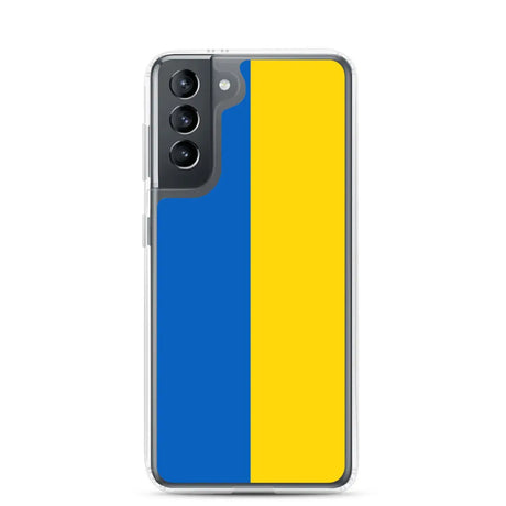 Coque téléphone drapeau de l’ukraine - pixelforma