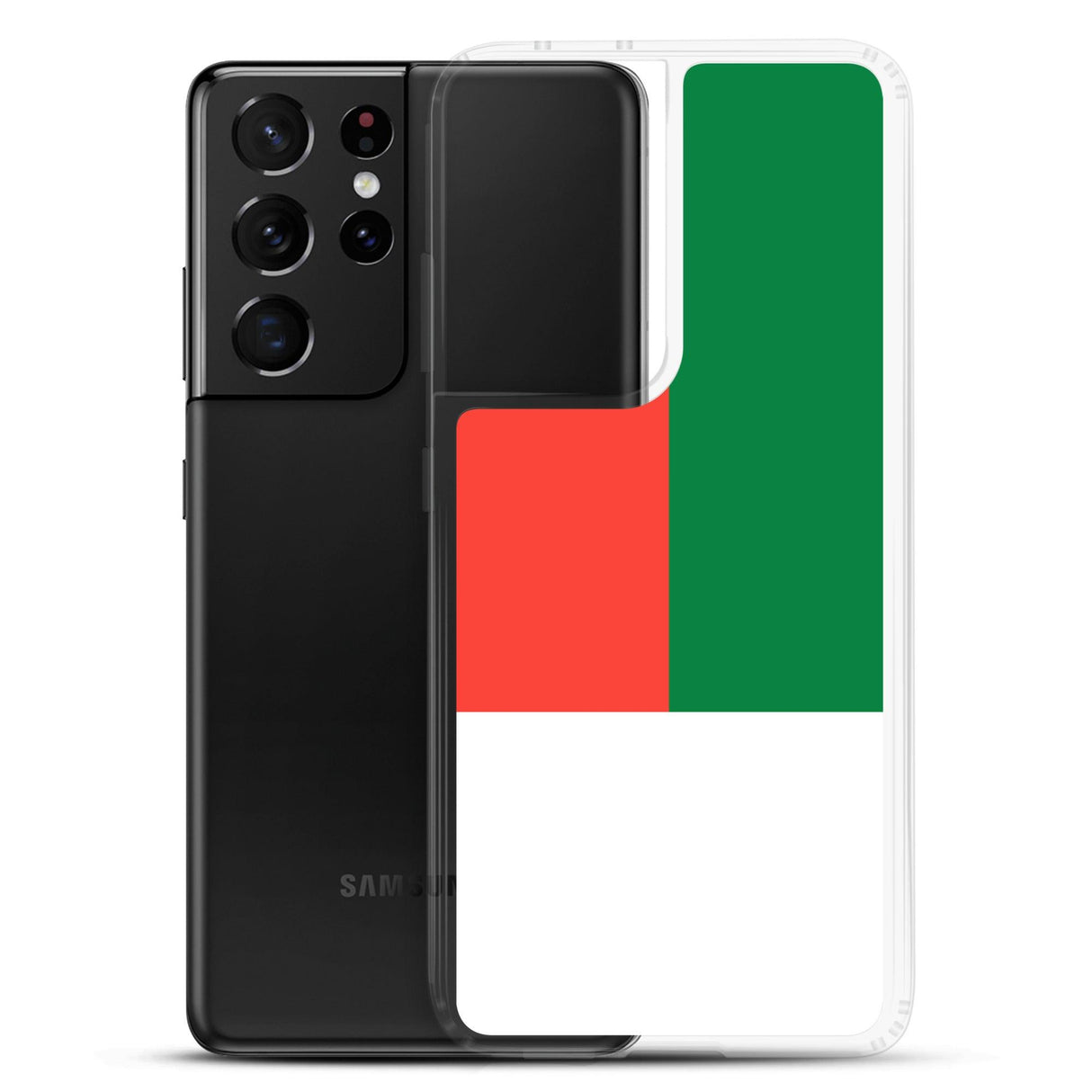 Coque Téléphone Drapeau de Madagascar - Pixelforma