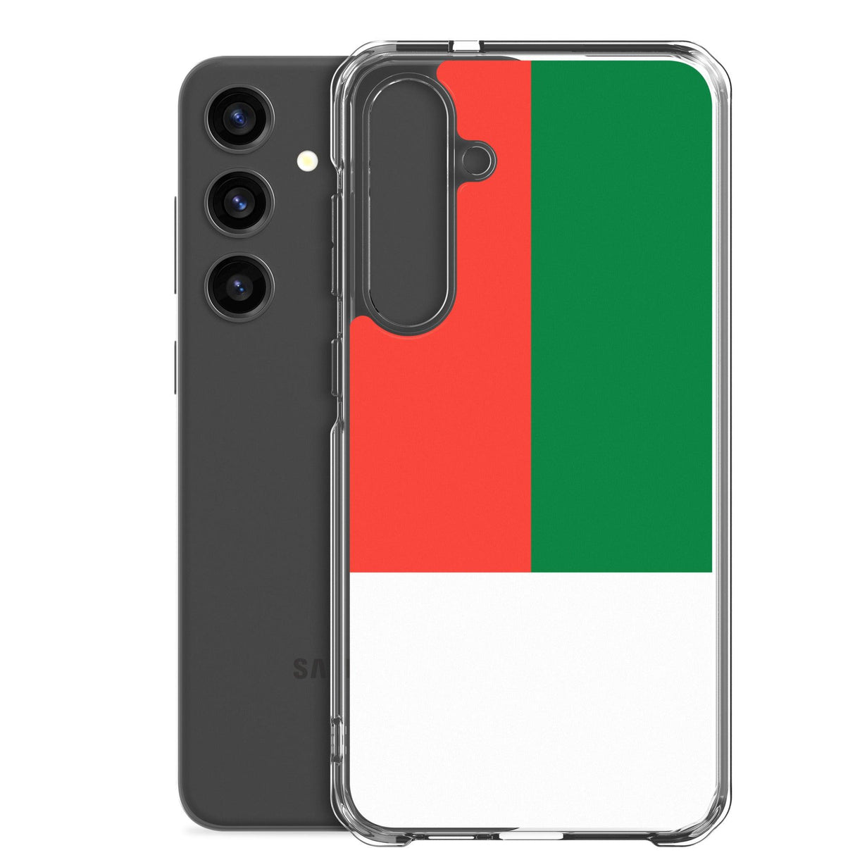 Coque Téléphone Drapeau de Madagascar - Pixelforma