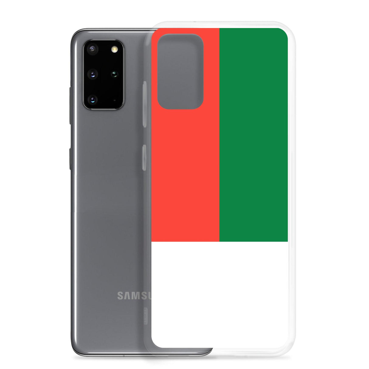 Coque Téléphone Drapeau de Madagascar - Pixelforma