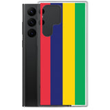 Coque Téléphone Drapeau de Maurice - Pixelforma