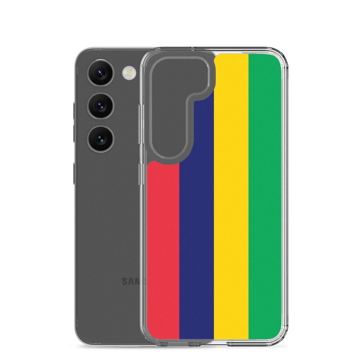 Coque Téléphone Drapeau de Maurice - Pixelforma