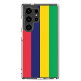 Coque Téléphone Drapeau de Maurice - Pixelforma