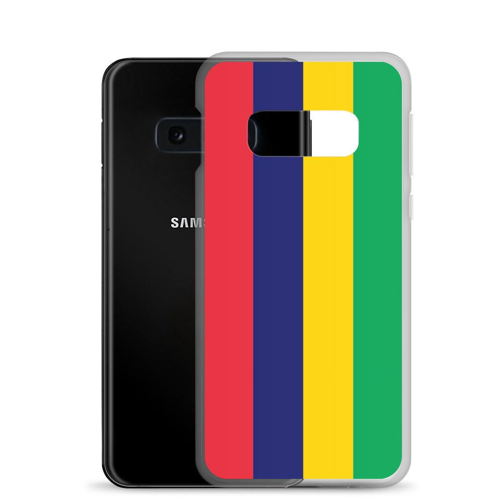 Coque Téléphone Drapeau de Maurice - Pixelforma