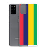 Coque Téléphone Drapeau de Maurice - Pixelforma