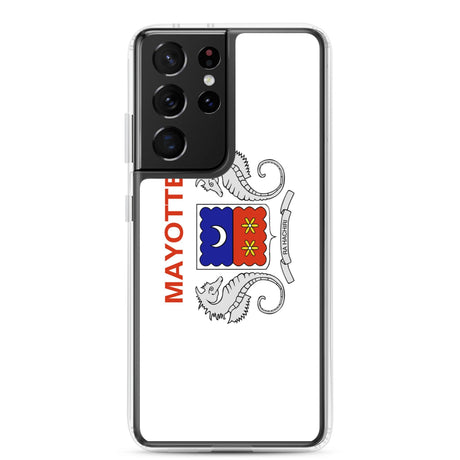 Coque Téléphone Drapeau de Mayotte - Pixelforma