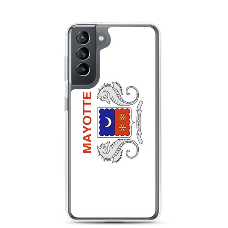 Coque Téléphone Drapeau de Mayotte - Pixelforma