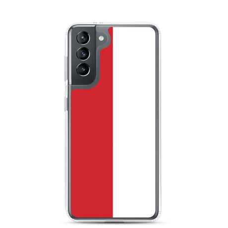 Coque Téléphone Drapeau de Monaco - Pixelforma 