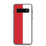 Coque Téléphone Drapeau de Monaco - Pixelforma