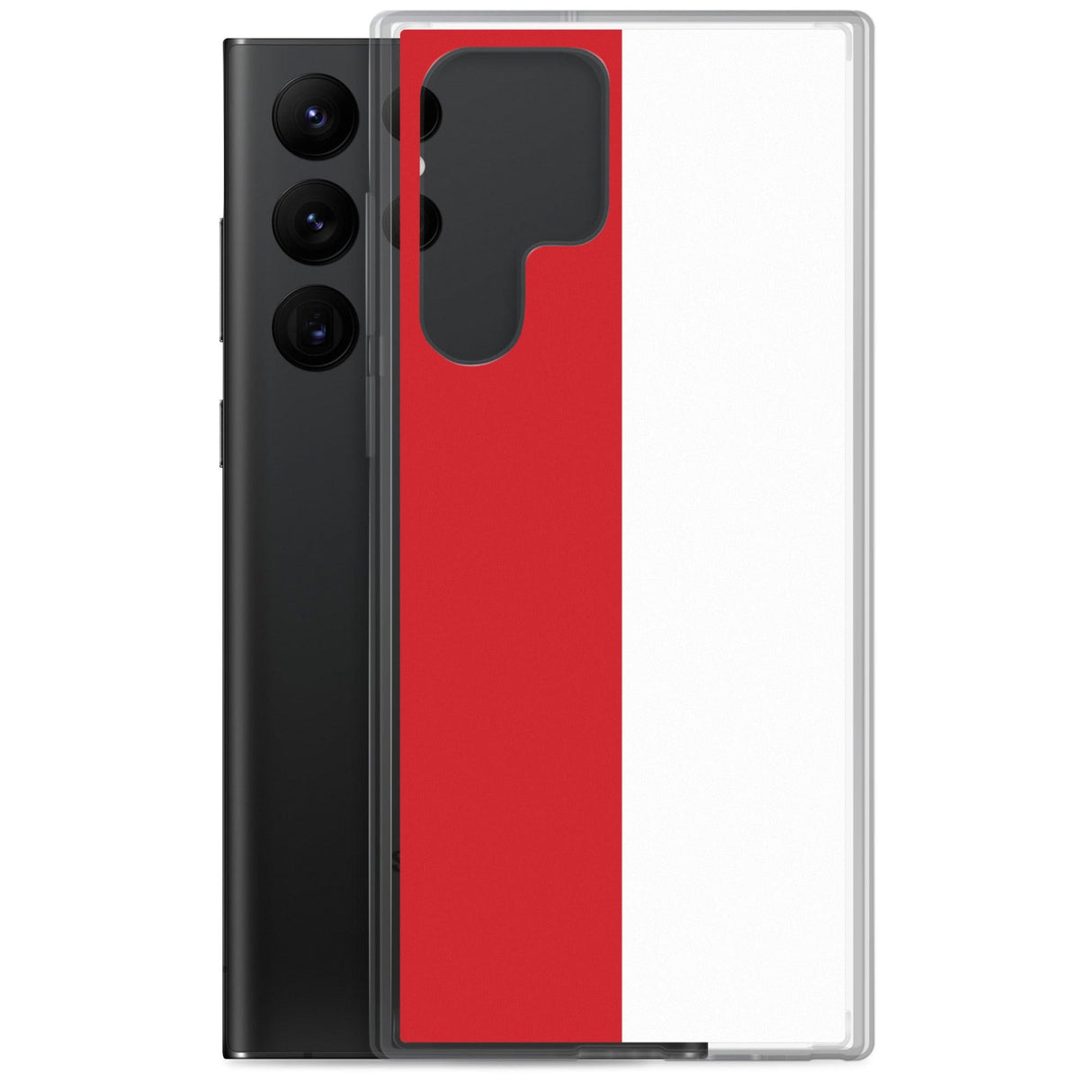 Coque Téléphone Drapeau de Monaco - Pixelforma