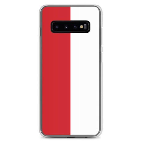 Coque Téléphone Drapeau de Monaco - Pixelforma