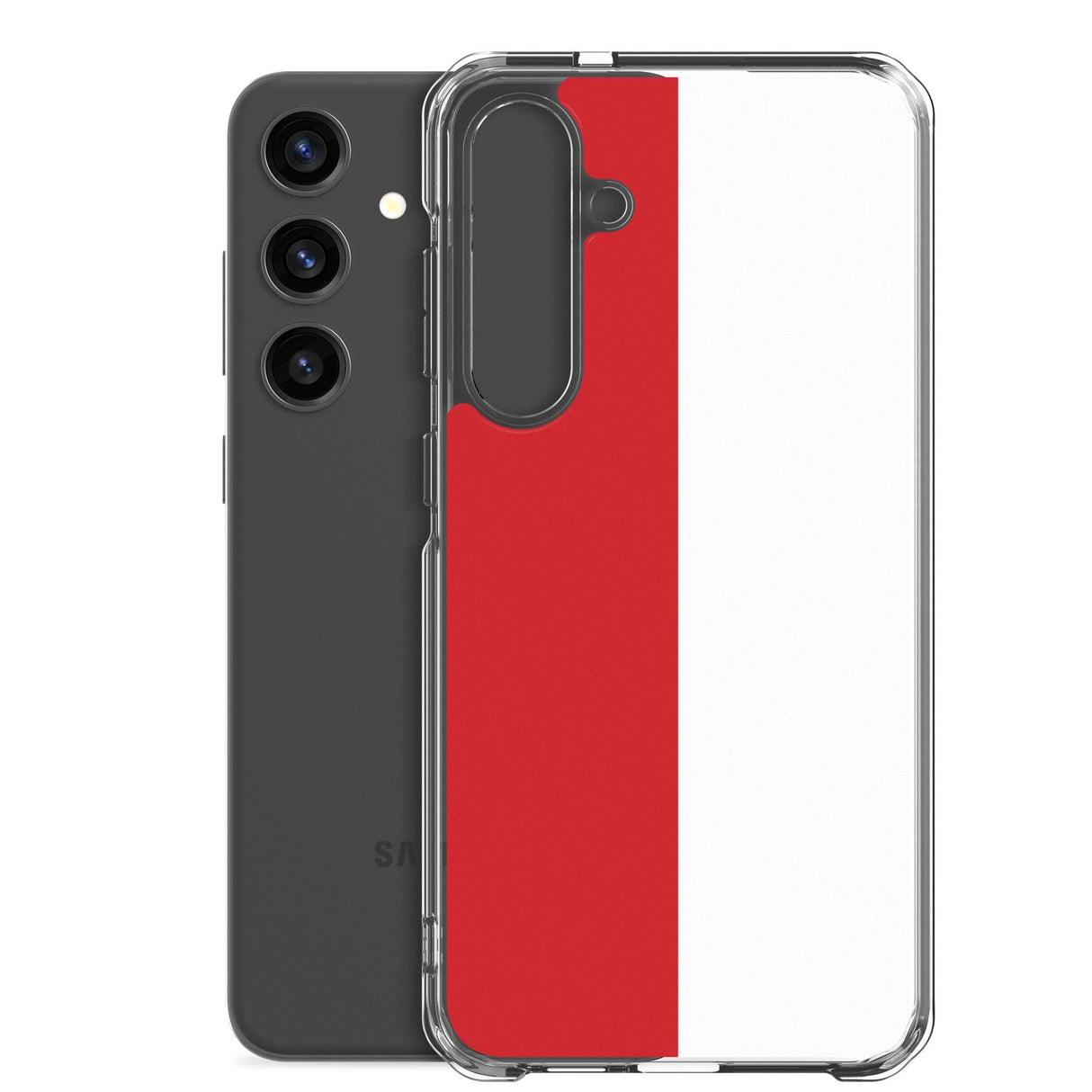 Coque Téléphone Drapeau de Monaco - Pixelforma