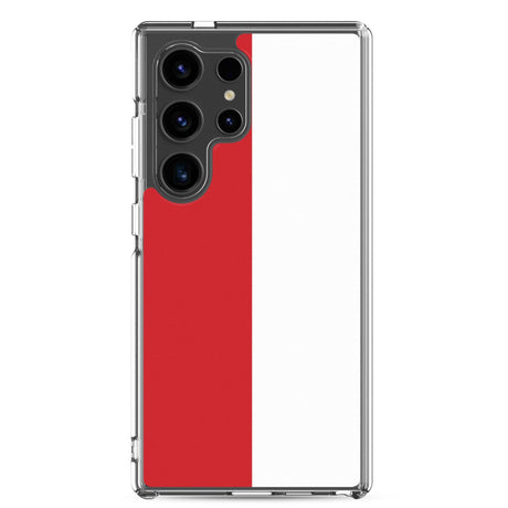 Coque Téléphone Drapeau de Monaco - Pixelforma